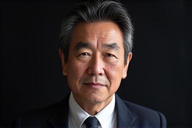 小林 慎一氏のプロフェッショナルなヘッドショット